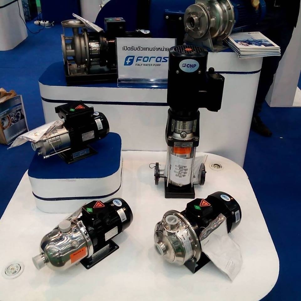 Máy Bơm Ly Tâm Trục Ngang Đầu Inox CNP MS 100/1.1